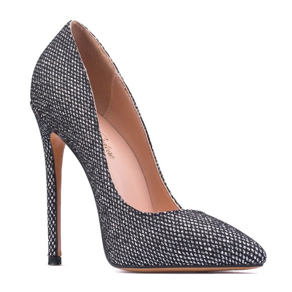 Petit Cadeau Leona - Classic and Sexy Slip on Pumps with 5" High Heels. NEW! - Picture 2 of 6